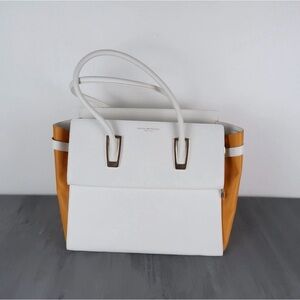 Porsche Design The TwiceBag Marshmallow Apricot Large
Leather Tote Handbag NWOT